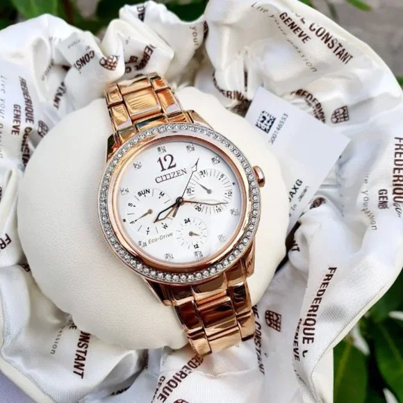 Citizen Rose-Gold Eco Drive Watch! New